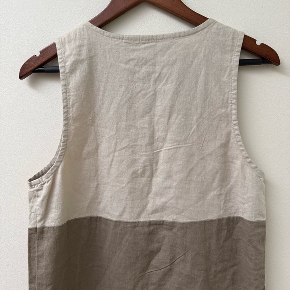 Jenna Lane Cotton Colorblock Dress - Picture 6 of 9